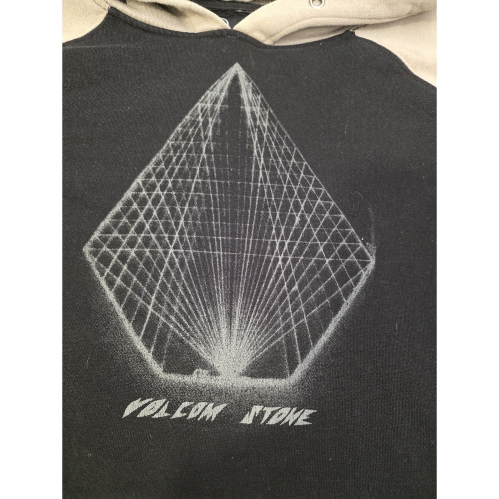 Volcom Hoodie Sweatshirt Mens Large Pullover Graphic Logo Skate Streetwear - Picture 5 of 9